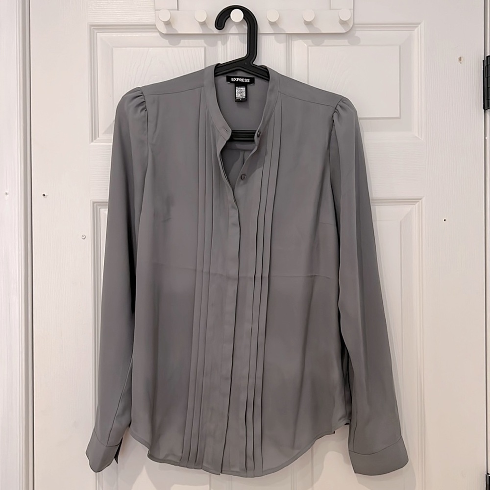 Pleated Relaxed Portofino Shirt